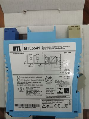 MTL5541/S -T TEKRATİŞİNİN Güç kaynağı 4/20mA, 2 veya 3 tel ileteç