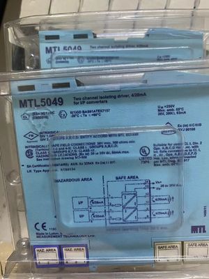 MTL5049, Güvenli Alanda Bulunan Bir Kontrol Cihazından Gelen İki Adet 4/20mA Sinyalini İzole Eder ve Tehlikeli Alanda Bulunan İki Yük'e İletir.